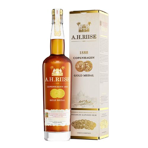 A. H. Riise 1888 Copenhagen Gold Medal Rum 40% 0,7 l