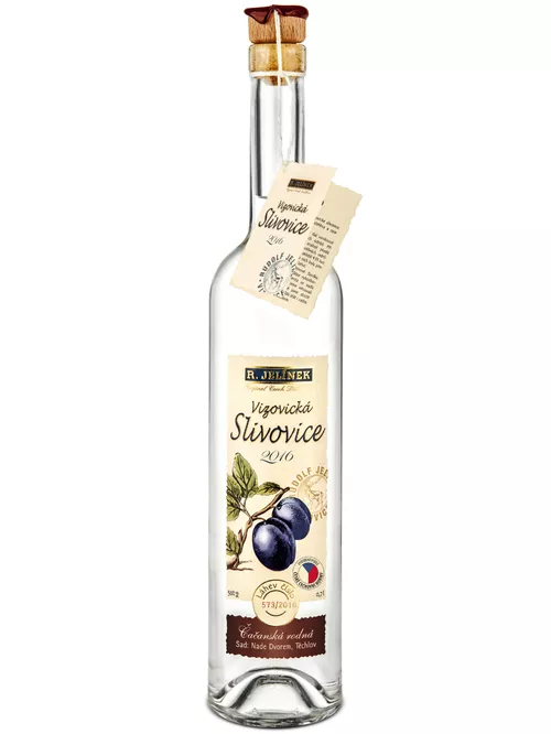 Vizovická slivovice 2016 Čačanská rodná 50% 0,7l