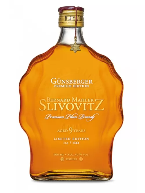 Rudolf Jelínek Slivovitz Bernard Mahler Limitid Edition 9 yo 50% 0,7 l