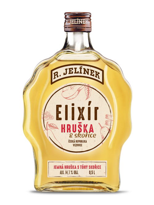 R. JELÍNEK Elixír Hruška & Skořice 14,7% 0,5l