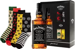 Jack Daniel's 0,7 box s ponožkami