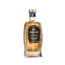 Radlík Slivovice dubový sud 43% 0,5 l (holá láhev)