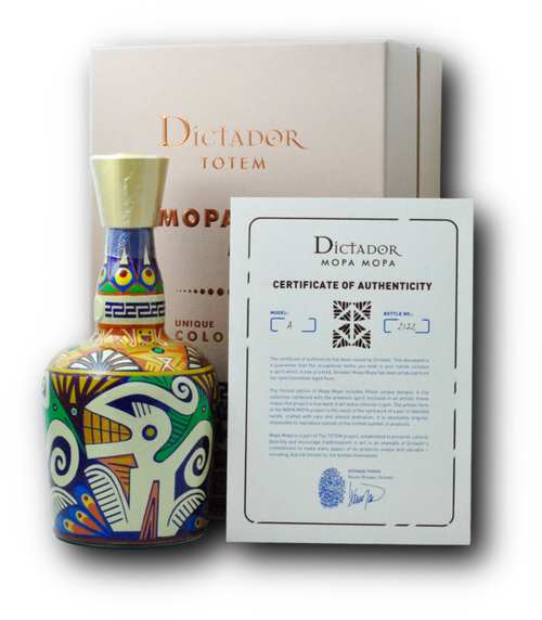 Dictador Totem, Mopa Mopa 1987, Model "A" 45% 0,7L