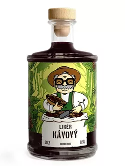 Poněšický Kávový likér 30% 0,5l