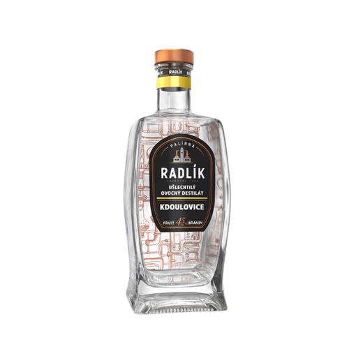 Radlík Kdoulovice 43% 0,5 l (holá láhev)