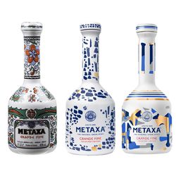 Metaxa Grande Fine Collector's Edition set 3x 0,7 l