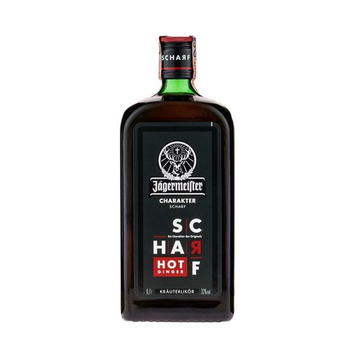 Jägermeister Scharf 33% 0,7 l (holá láhev)