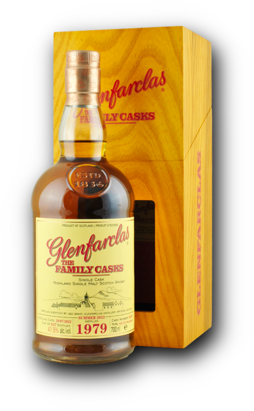 Glenfarclas The Family Cask 1979 Summer 2022 41,5% 0,7L