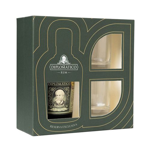 Diplomatico Diplomático Reserva Exclusiva 0,7 l se skleničkami