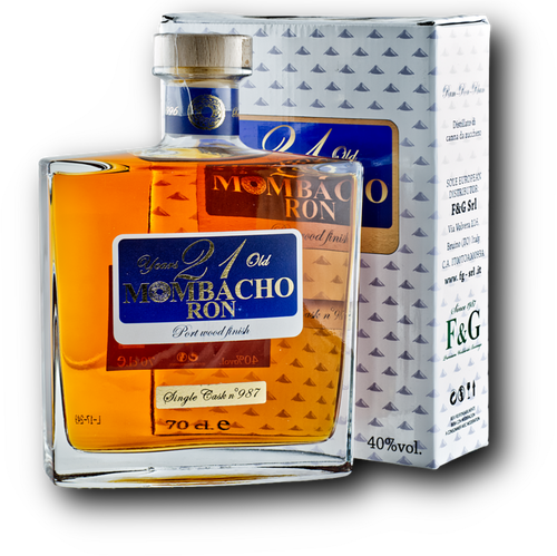 Mombacho 21YO Single Cask N°. 987 Port Wood Finish 40% 0,7L
