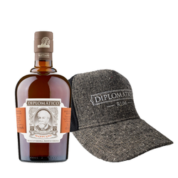 Diplomático Mantuano 0,7 l + kšiltovka