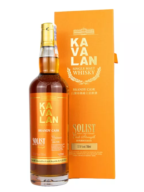 Kavalan Solist Fino Sherry Cask Strength 58,6% 0,7l (tuba)