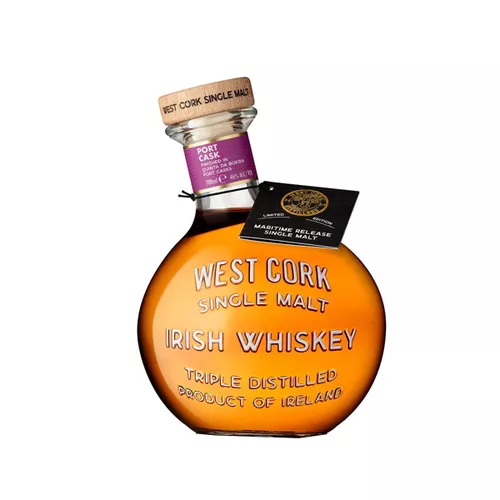 West Cork Port Cask Single Malt Whiskey 0,7 l