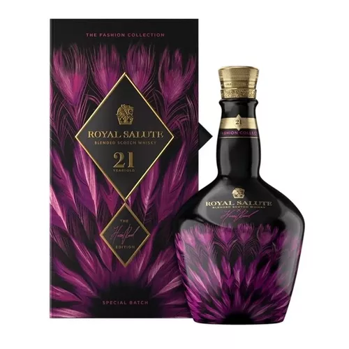 Royal Salute Fashion Harris Reed Edition Růžová 21y 40% 0,7 l