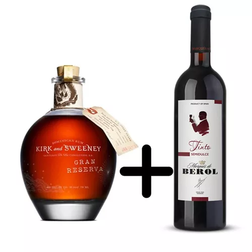Kirk and Sweeney Gran Reserva 0,7 l + Berol Semidulce Tinto 0,75 l