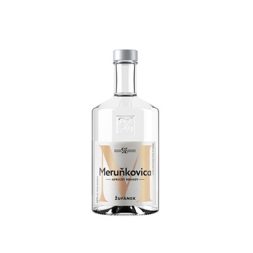 Žufánek Lihovar MERUŇKOVICA 45% 0,5 l (holá láhev)