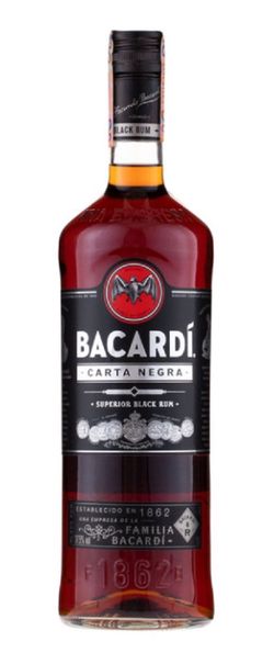 Bacardi Carta Negra 1l 37,5%