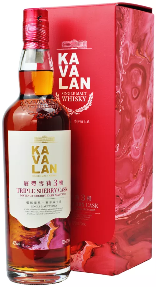 Kavalan Triple Sherry Cask 40% 0,7l