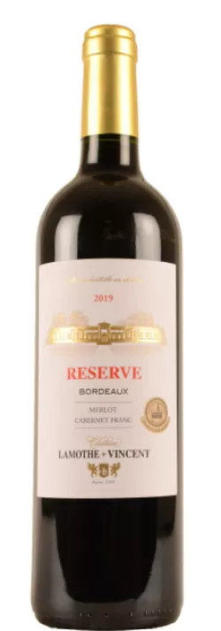 Château Lamothe Vincent Merlot Cabernet Franc  Reserve 12,5 % 0,75l
