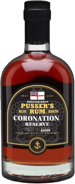 Pusser´s Pusser's Coronation Reserve British Navy Rum Limited Edition 54,5% 0,7l
