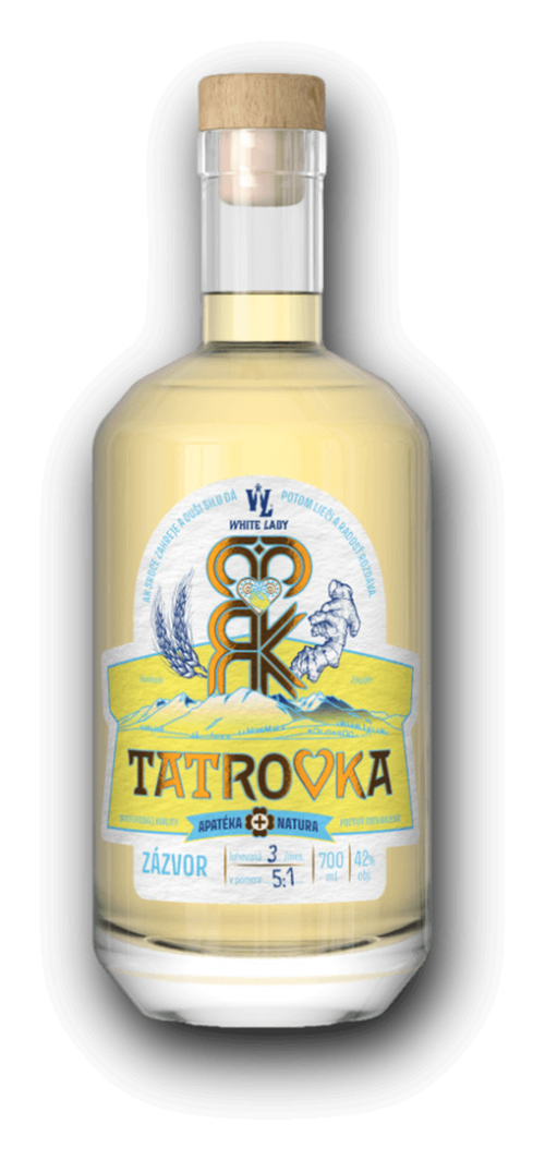 White Lady Tatrovka Zázvor 40% 0,7L