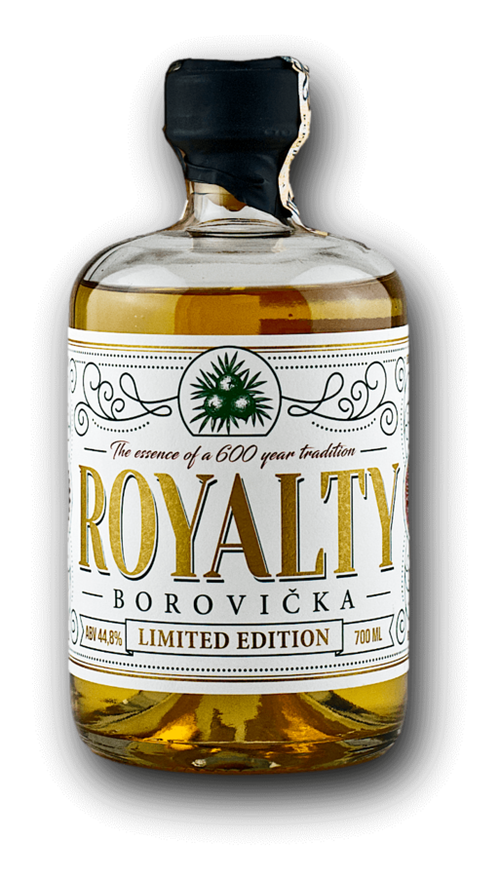 Royalty Borovička 8YO 44,8% 0,7L