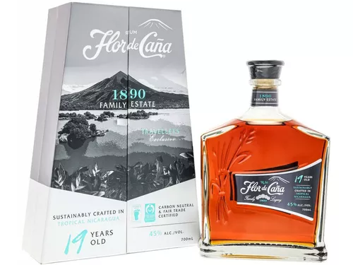 Flor de Caňa 19yo 45 % 0,7 l