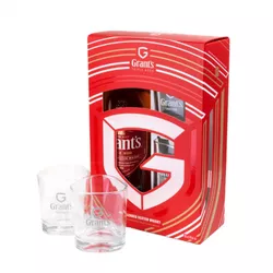 Grant´s Triple Wood 0,7L 40% v krabičce se dvěma skleničkami