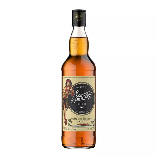 RON SAILOR JERRY SPICED 40% 0,7 l (holá láhev)