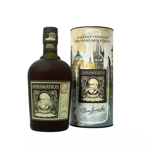 Diplomatico Reserva Exclusiva CZ Design 40% 0,7 l (tuba)