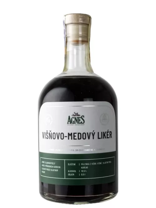 Višňovo-Medový Likér Agnes 0,5 l 18,5 %