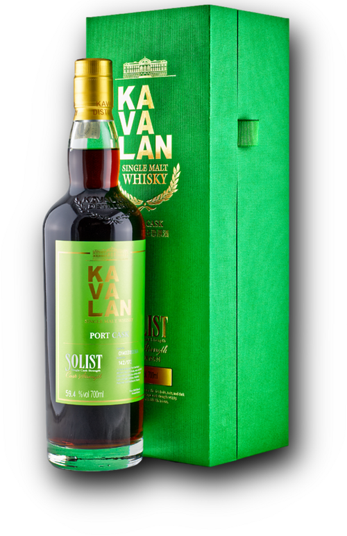 Kavalan Solist Port Cask 59,4% 0,7L