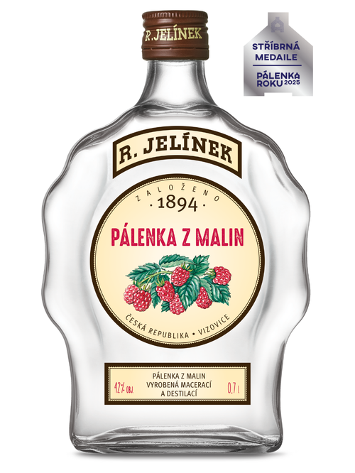 R. JELÍNEK Pálenka z malin 42% 0,7l
