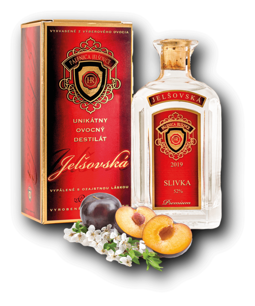 Jelšovská Slivka 2019 52% 0,35L