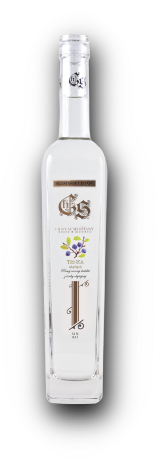 Chateau Selešťany Trnkovica - Trnka Obyčajná 52% 0,5L