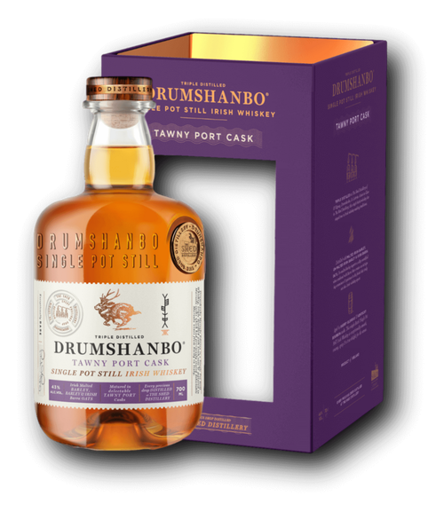 Drumshanbo Single Pot Still Irish Whiskey Tawny Port Cask 43% 0.7L