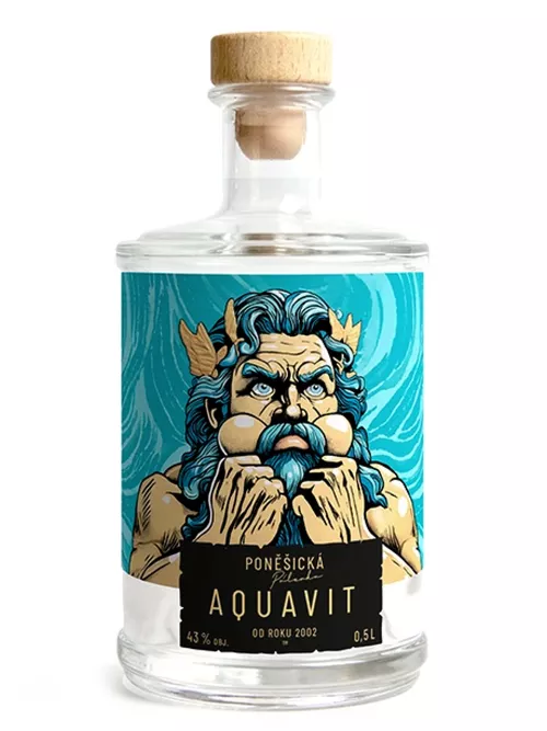 Poněšický AQUAVIT v2.0 43% 0,5l