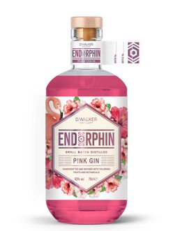 Endorphin gin Endorphin Pink Gin 43% 0,5l