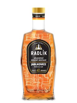 Palírna Radlík Radlík Jablkovice z dubového sudu 43% 0,5l