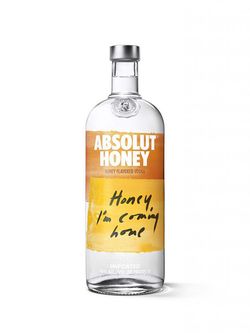 Absolut Vodka Honey 40 %1 l