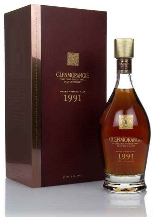 Glenmorangie Grand Vintage Malt 1991 0,7l 43% Dřevěný box / Rok lahvování 2018