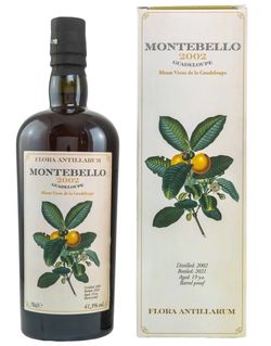 Flora Antillarum Montebello 19y 2002 0,7l 41,3% GB L.E. / Rok lahvování 2021