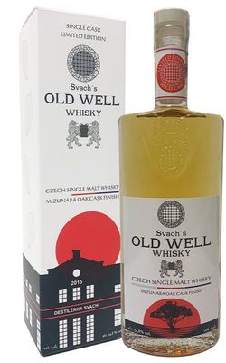 Svach's Old Well Whisky Mizunara Oak Single Cask 4y 2015 0,5l