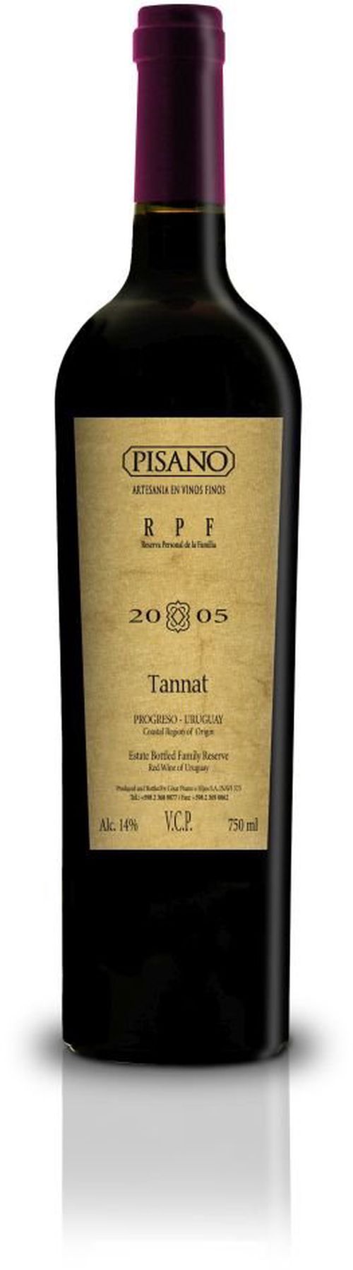 Pisano Tannat Reserva RPF 2015 0,75l 14%