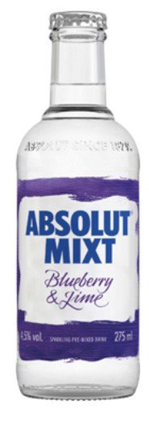 Absolut Mixt Blueberry & Lime 0,275l 4,5%