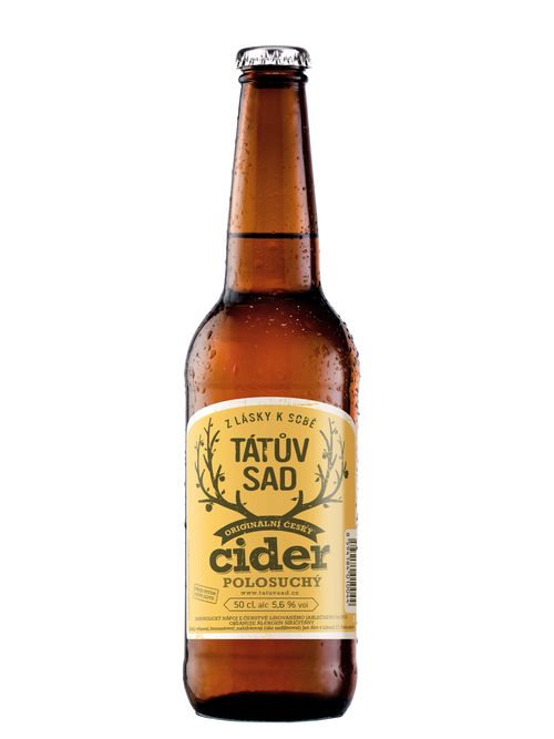 Tátův sad Cider Polosuchý 5,6% 0,5l