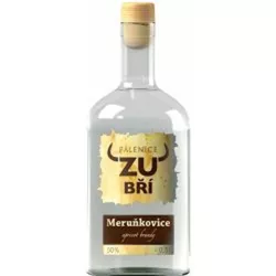 Meruňkovice Pálenice Zubří 0,5 l 50 %