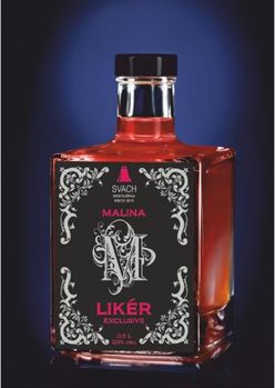 Exclusive Likér Malina 0,5l 20%