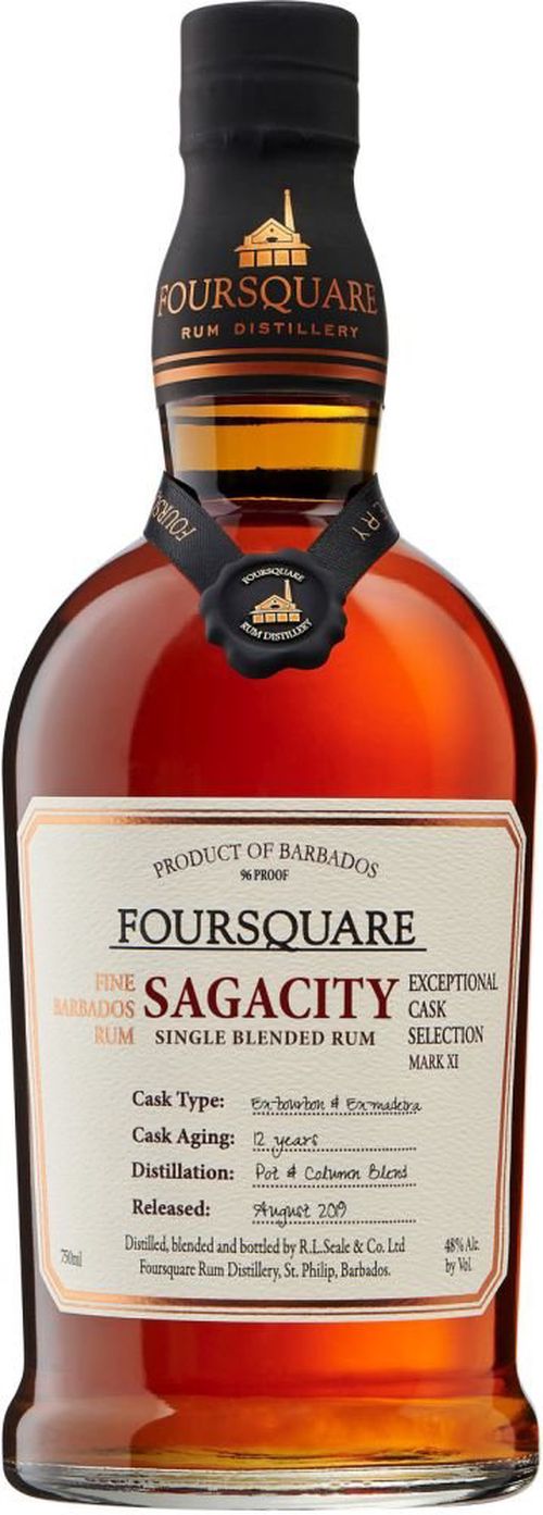 Foursquare Sagacity 12y 2007 0,7l 48% / Rok lahvování 2019