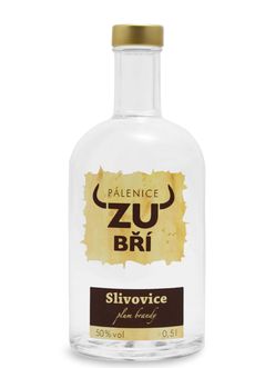 Pálenice Zubří Zubří Slivovice 50% 0,5l